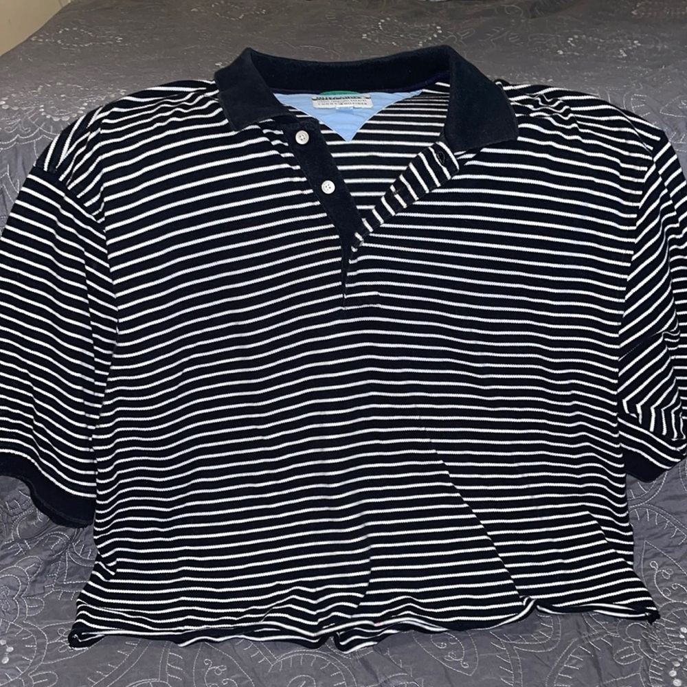 cropped vintage tommy hilfiger top